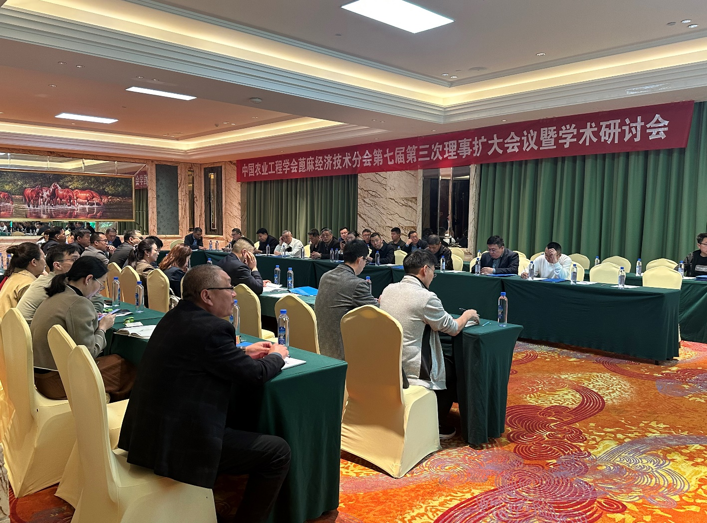 中國農(nóng)業(yè)工程學(xué)會蓖麻經(jīng)濟(jì)技術(shù)分會  第七屆第三次理事擴(kuò)大會議順利召開